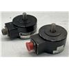 Image 1 : Lot of (2) Dynapar Absolute Encoders #62A-AFF-2000-A-0-00 & #63-AAEF-1800-A