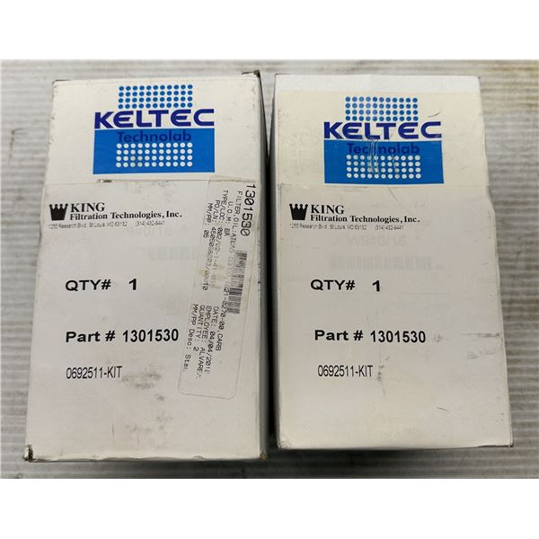 Lot of (2) Keltec #1301530 Oil Filters