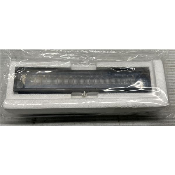itron #DC209H2 VFD Vacuum Fluorescent Display 8.25" x 1.35"