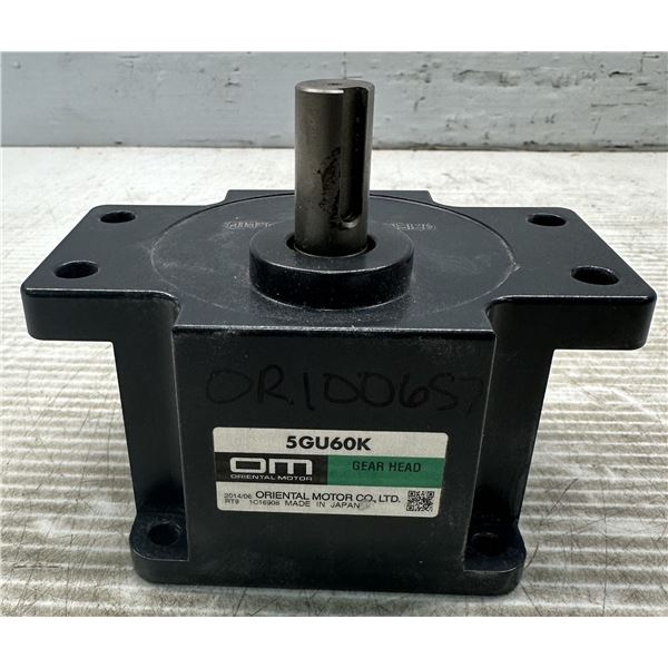 Oriental Motor #5GU60K Gear Head