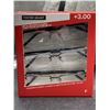 Image 1 : Foster Grant Design Optics Metal Reading Glasses +3.00 Set of 3