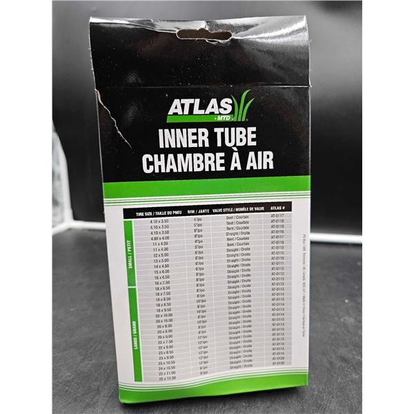 Atlas Inner Tube for 8in Rim (16 x 6.50/7.50)