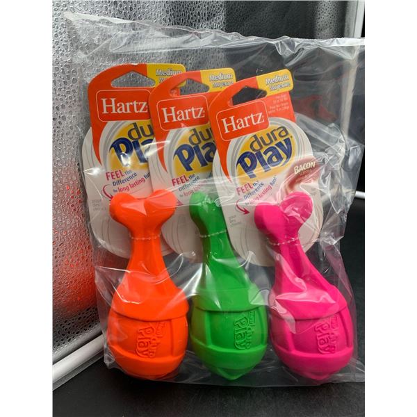 Hartz Dura Play 3pk Dog Toys