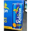 Image 2 : Rubicon Exotic Sparkling Mango Beverage (12 x 355ml)