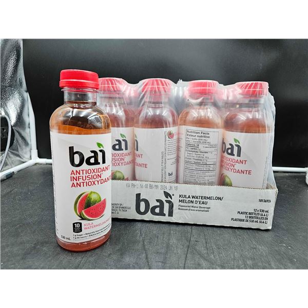 Bai Antioxidant Kula Watermelon Flavoured Water Beverage (12 x 530ml)