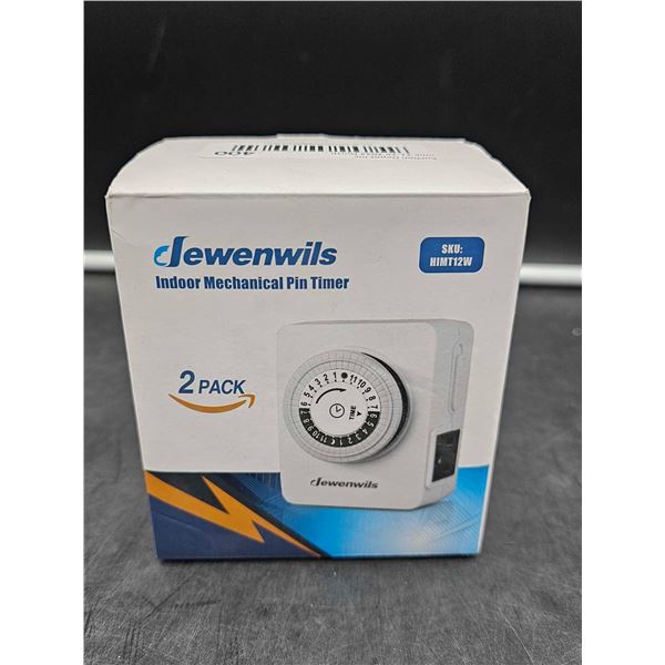 Jewenwils Indoor Mechanical Timer 2pk