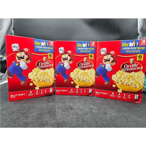 Orville Redenbacher Buttery Microwave Popcorn (3 x 6)