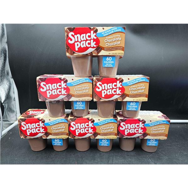 Snack Pack Chocolate Pudding (6 x 4 x 99g)