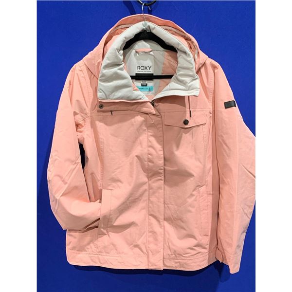 Roxy Womens Billie Jacket Peach Mellow Rose Size XL