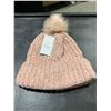 Image 1 : Denver Hayes Toque One Size With Pompom Blush Rose