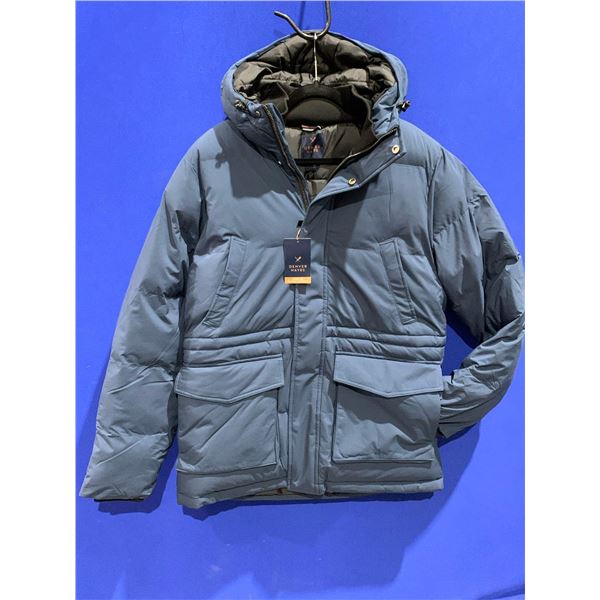 Denver Hayes Mens Size Medium Winter Jacket Navy