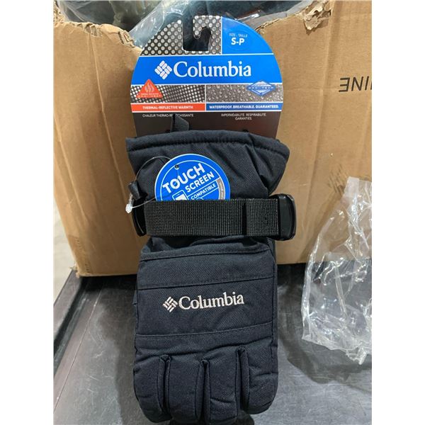 Columbia Youth Whirlibird II GAloves Black Size Small