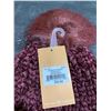 Image 2 : Eddie Bauer Burgundy Knit Winter Hat One Size