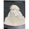 Image 1 : Eddie Bauer Cream Knit Winter Hat One Size