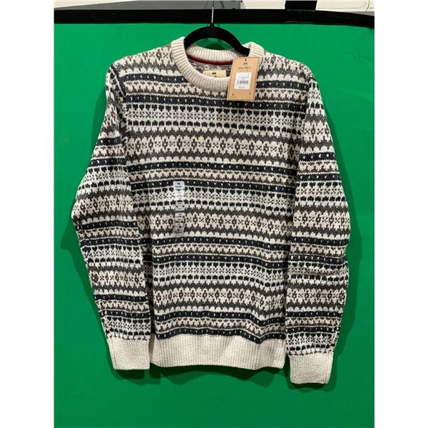 Wind River Heritage Sweater Brown Size Small