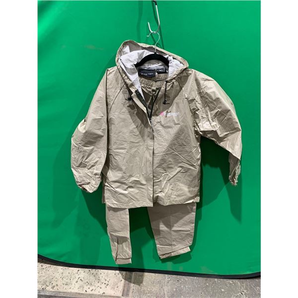 Frogg Toggs 2 Pc Rain Suit Size Small
