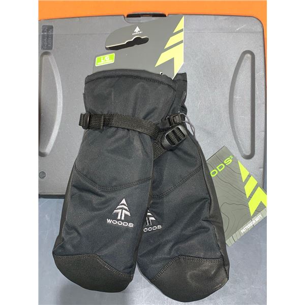 Woods WS Patterson Insulated Mitten Black Size Large