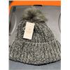 Image 1 : Eddie Bauer Medium Grey Knit Winter Hat One Size