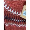 Image 2 : Wind River Heritage Knit Sweater Red Ladies Size Small