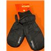 Image 1 : Kombi Peak Jr Mitten Black Size Medium