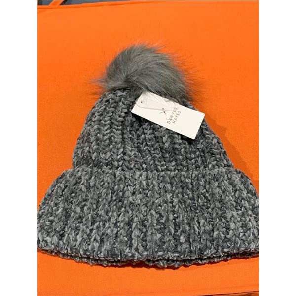 Eddie Bauer Medium Grey Knit Winter Hat One Size