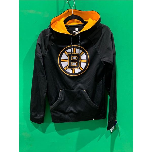 NHL Fanatics Bruins Hoodie Adult Size Small Black/Yellow Gold