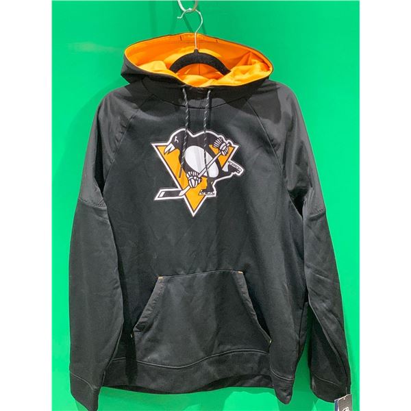 NHL Fanatics Penguins Mens Size XLarge Black/Yellow Gold