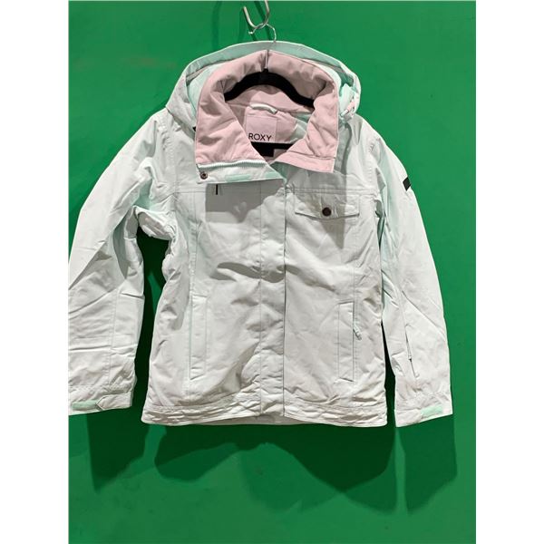 Roxy Womens Billie Jacket Fair Aqua Size Med