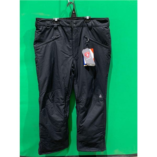 Ripzone Mens Kenow Insulated Snow Pant Size Large Black