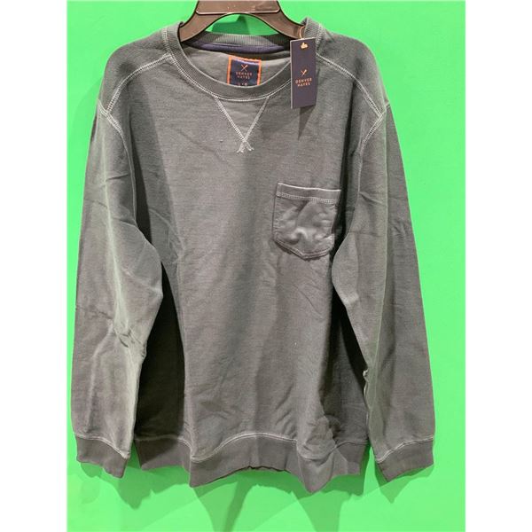 Denver Hayes Mens Long Sleeve Shirt Dark green Size Large