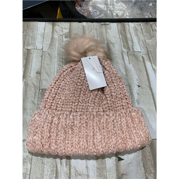 Denver Hayes Toque One Size With Pompom Blush