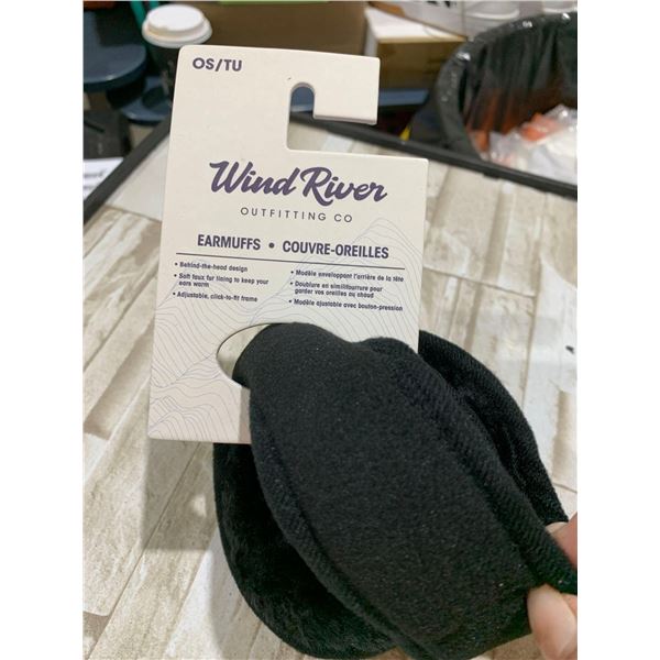 Wind River Earmuffs One Size Behind The Head Design
