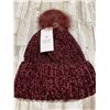 Image 1 : Denver Hayes Toque One Size With Pompom Burgundy