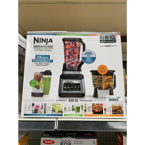 Ninja Professional Plus Kitchen System Auto-iQ Programs, 1400watts (2.1L), 5 Presets