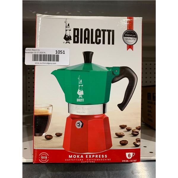 Bialetti Moka Express Caffettiera 6cup (270ml)