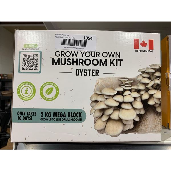 Grow Your Own Mushroom Kit-Oyster, 10 days to make , 2kg Mega Block