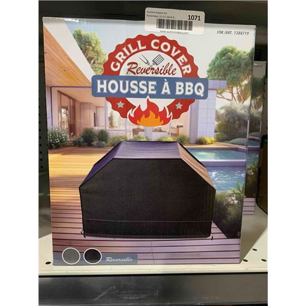 Grill Cover Reversible Heavy Duty, Air Circulation