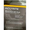 Image 4 : AcuRite Indoor/outdoor Illuminated LED Clock with Thermometer & Hygrometer