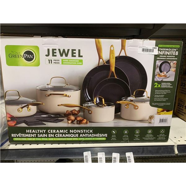 The Original Green Pan Jewel Thermolon Infinite8 Ceramic Nonstick
