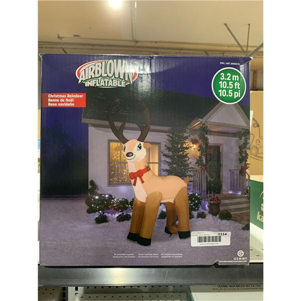 Airblown Inflatable 3.2m (10.5ft) Reindeer
