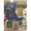 Image 1 : Kamik Stomp Charcoal/Blue Youth Rainboots (size 6)