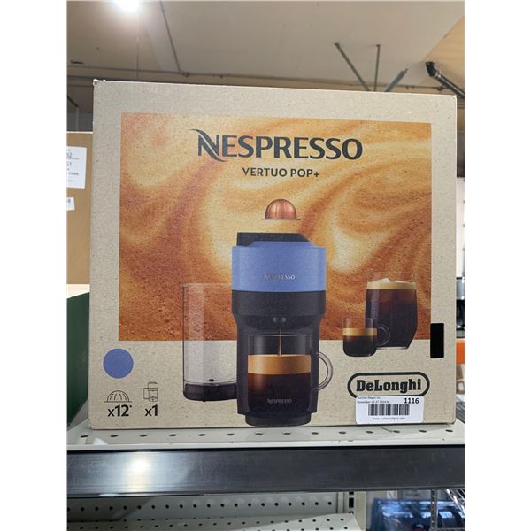 DeLonghi Nespresso Vertuo Pop- includes 12 pods