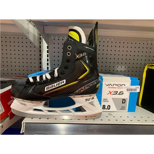 Bauer X3.6 Vapour Hockey Skates D Width (size 8)
