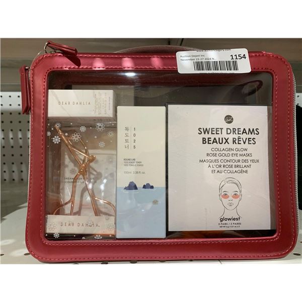 K-beatuy Wonderland with Red Makeup Bag