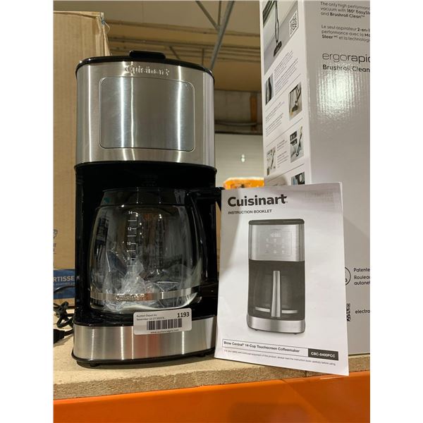 Cuisinart Brew Central 14 Cup Touchscreen Coffemaker