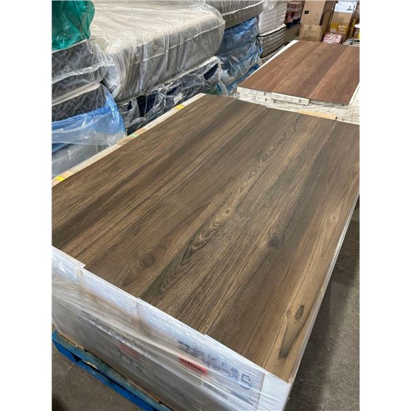 EVOKE LVT Plank Flooring Robson Teak - 23.32Sq Ft/ Box -  (4.5mm) ***ONE BOX PER LOT***
