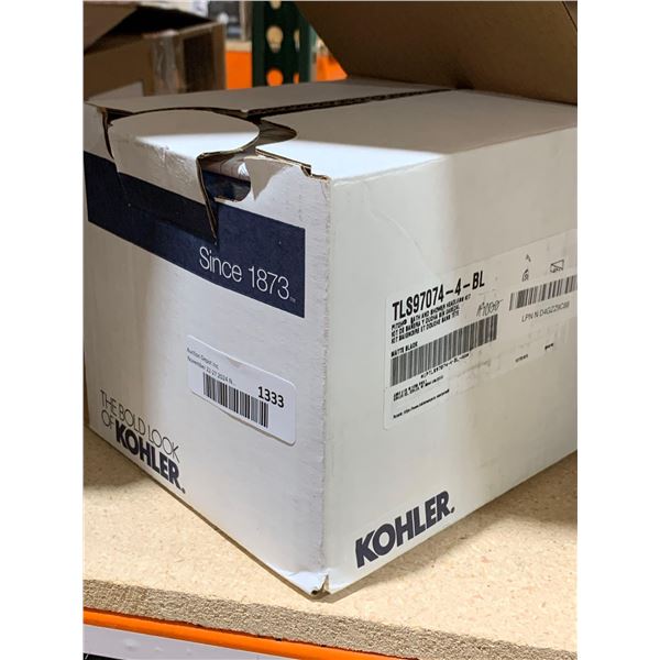 Kohler Pitch Bath and Shower Headless Kit-matte black