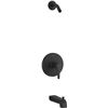 Image 4 : Kohler Pitch Bath and Shower Headless Kit-matte black