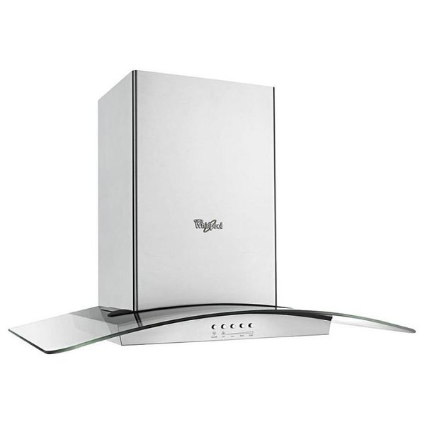 Whirlpool WVW75UC6DS Range Hood, 36 inch Exterior Width, Chimney, Wall Mounted, 400 CFM, Accepts Bot