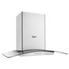 Image 1 : Whirlpool WVW75UC6DS Range Hood, 36 inch Exterior Width, Chimney, Wall Mounted, 400 CFM, Accepts Bot
